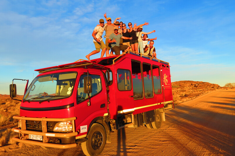Safari Truck in Afrika